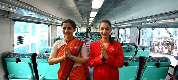 Gatimaan express hostesses