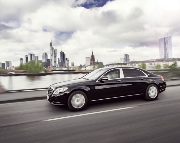 The Mercedes Maybach S 600 Guard