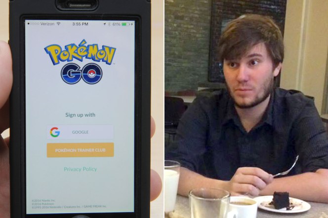 boy caught cheating pokemon go