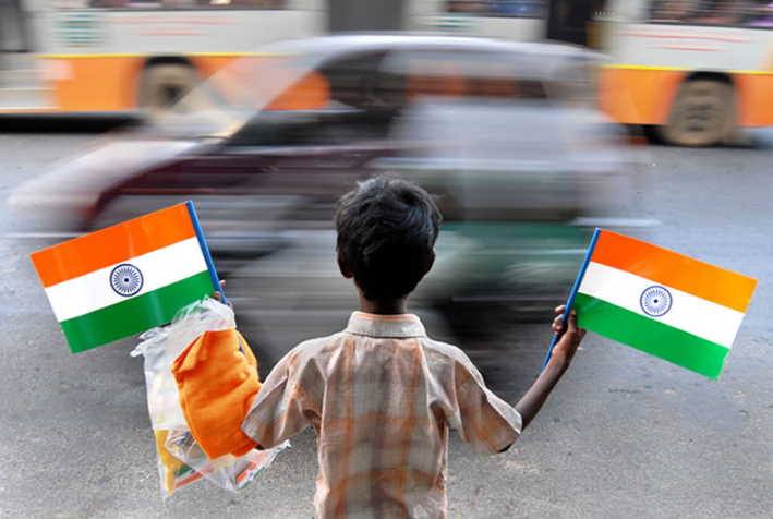 Buy flag from road side